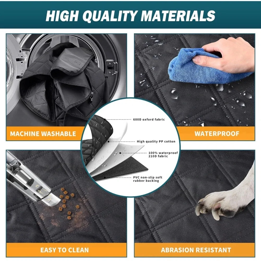 New Black Seat Extender for Dogs